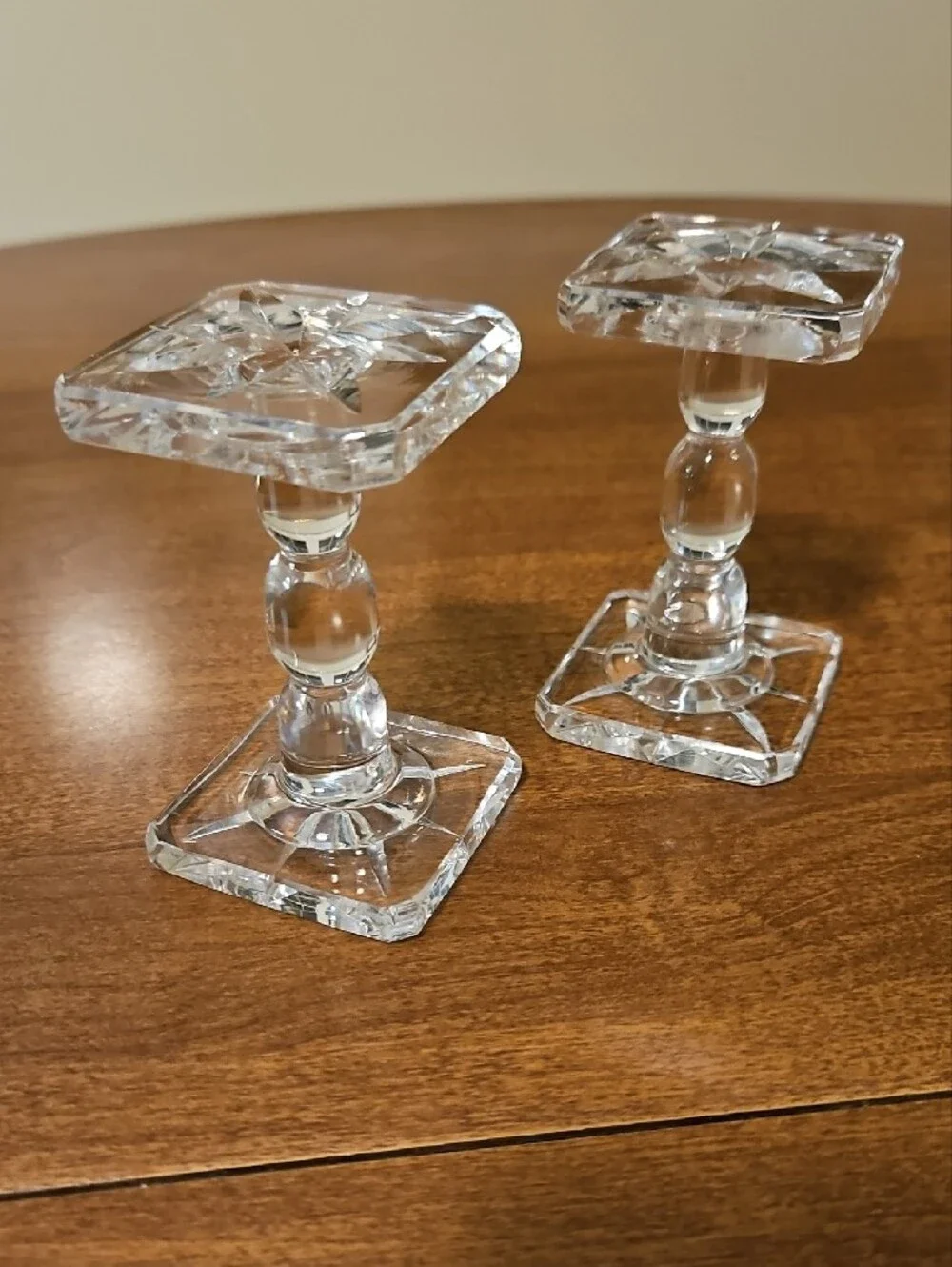 Waterford Crystal Knife Rests 3.5” 8-Point Star - Pair of 2